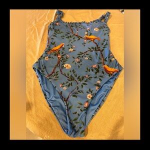 Agua by Agua Bendita Med. Sold out pattern. Used Domingo Limon One Piece